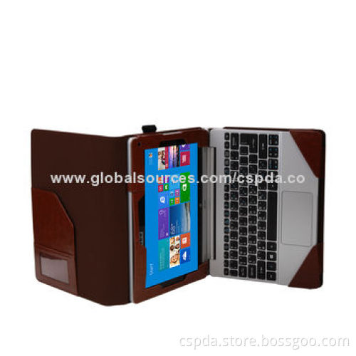 Fashionable Brown Bluetooth Keyboard Case for Acer Aspire Switch 10 with Competitive Price